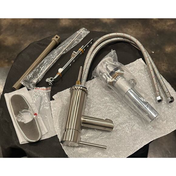 Huntington Brass - 80331-72 Single Control Faucet Satin Nickel - Picture 7 of 8